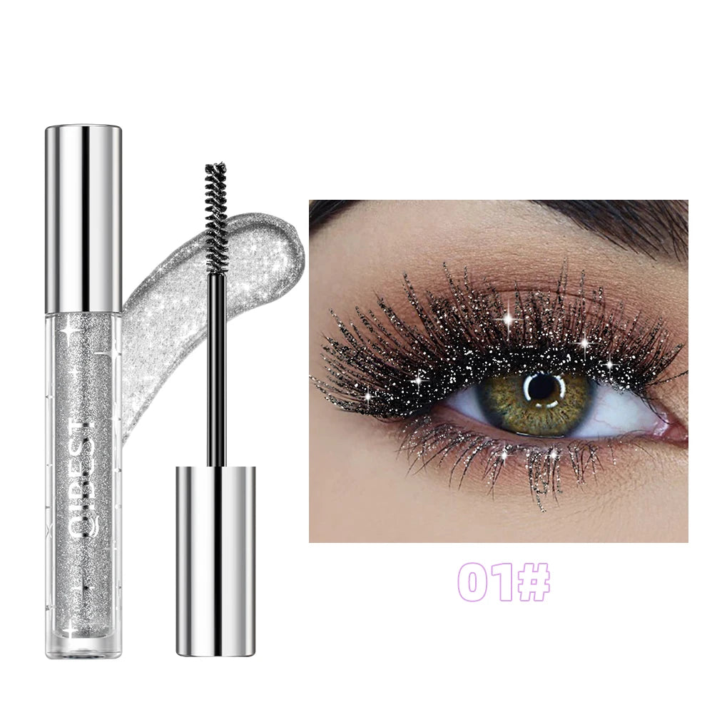 1 PC Diamond Mascara Shining Galaxy Sequins