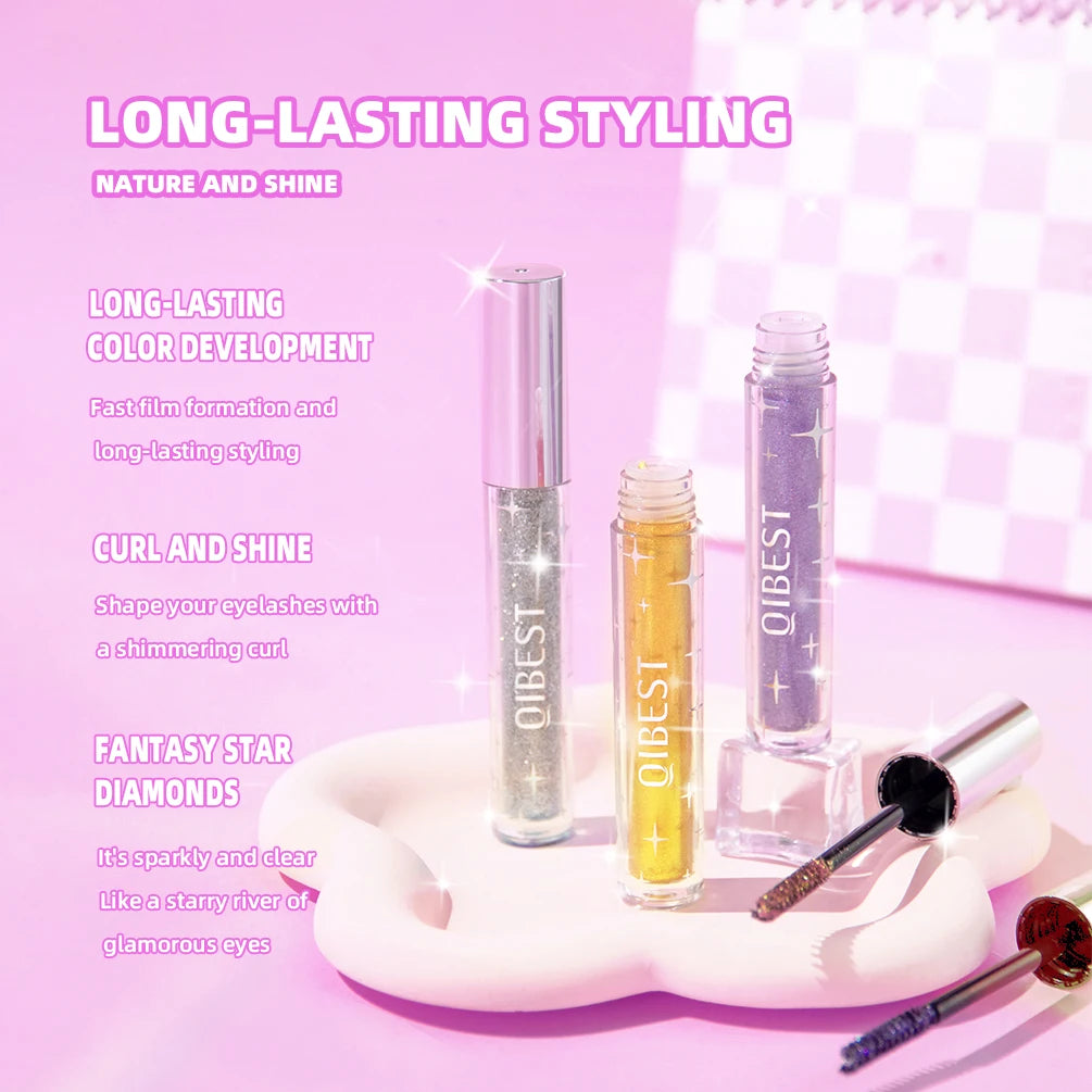 1 PC Diamond Mascara Shining Galaxy Sequins