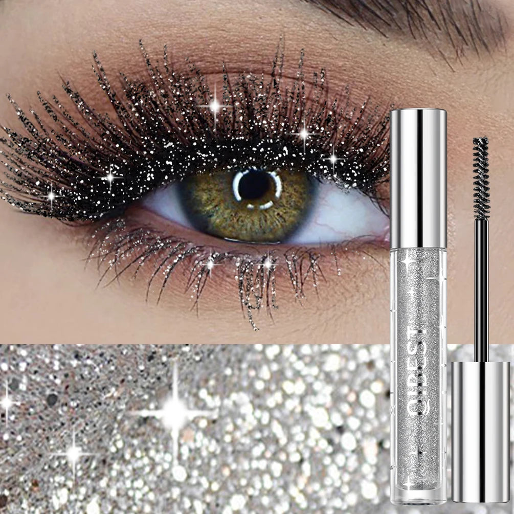 1 PC Diamond Mascara Shining Galaxy Sequins
