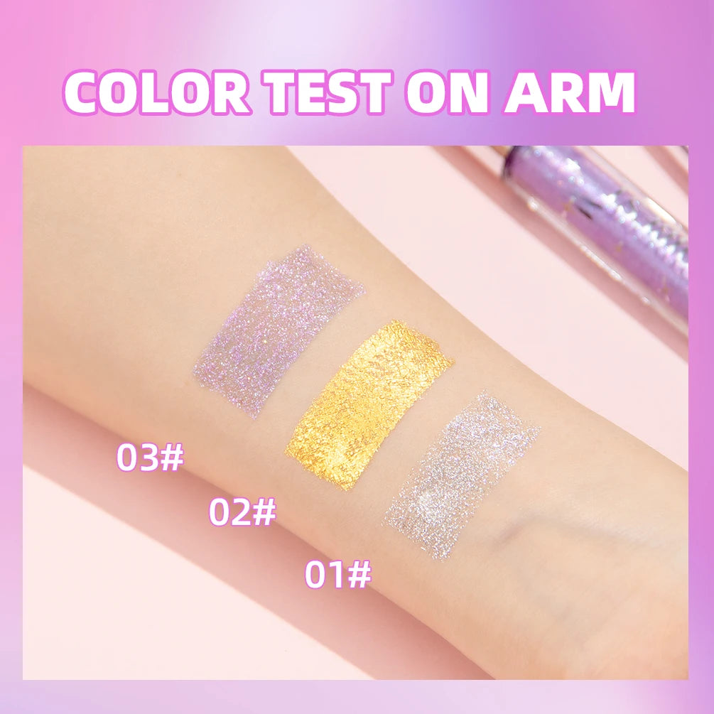 1 PC Diamond Mascara Shining Galaxy Sequins