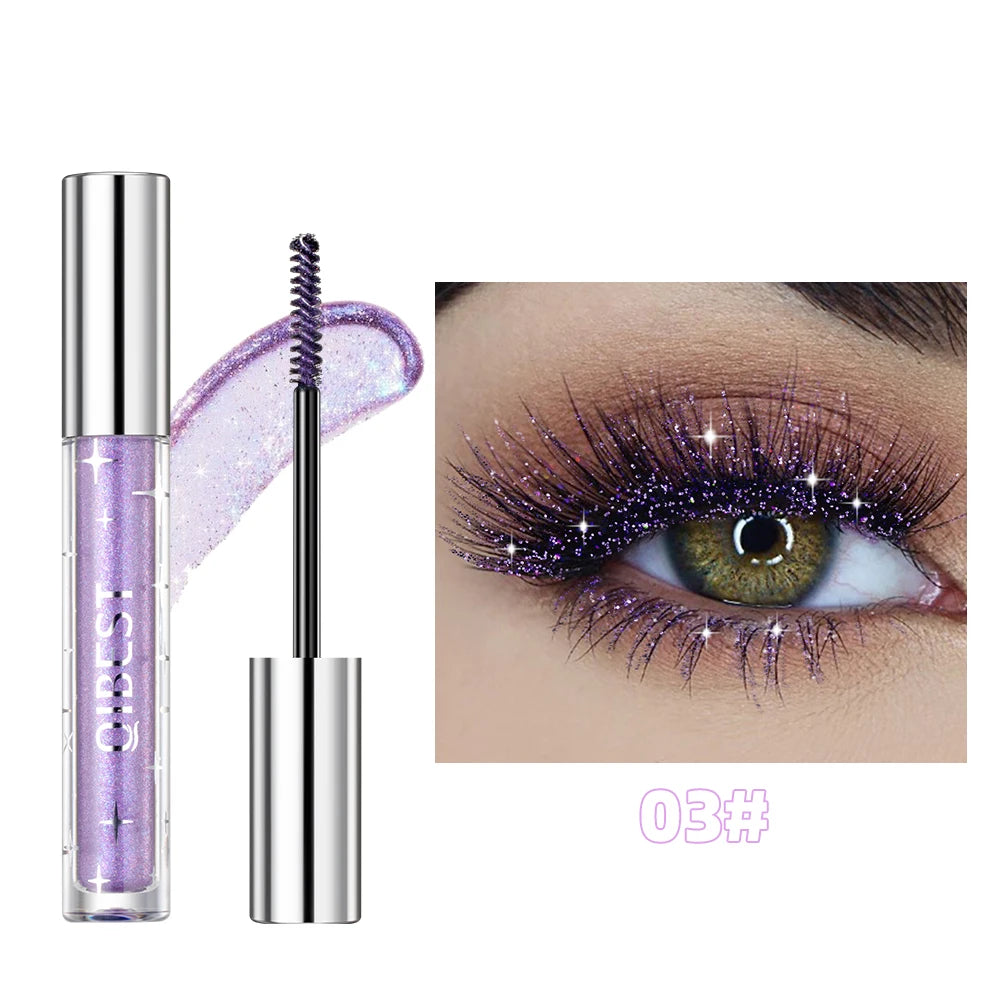 1 PC Diamond Mascara Shining Galaxy Sequins