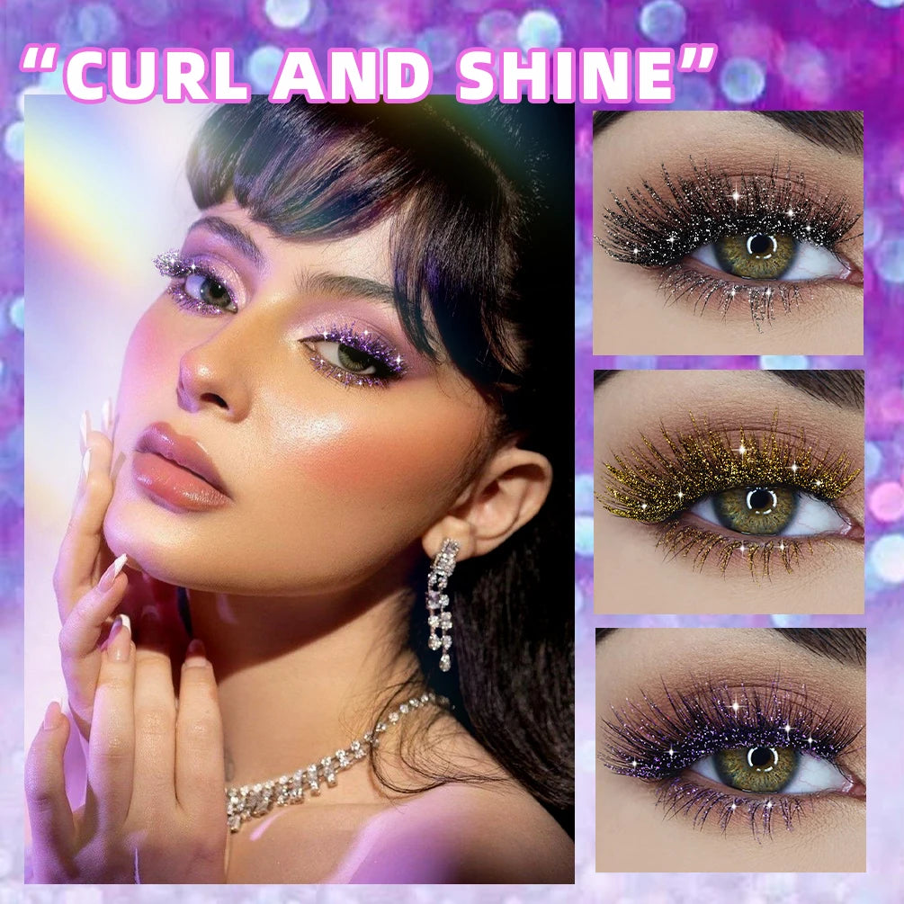 1 PC Diamond Mascara Shining Galaxy Sequins